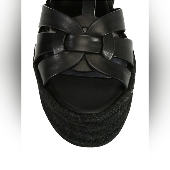 YSL Ttibute Espadrille Wedge Sandals Saint Laurent - Picture 4 of 6